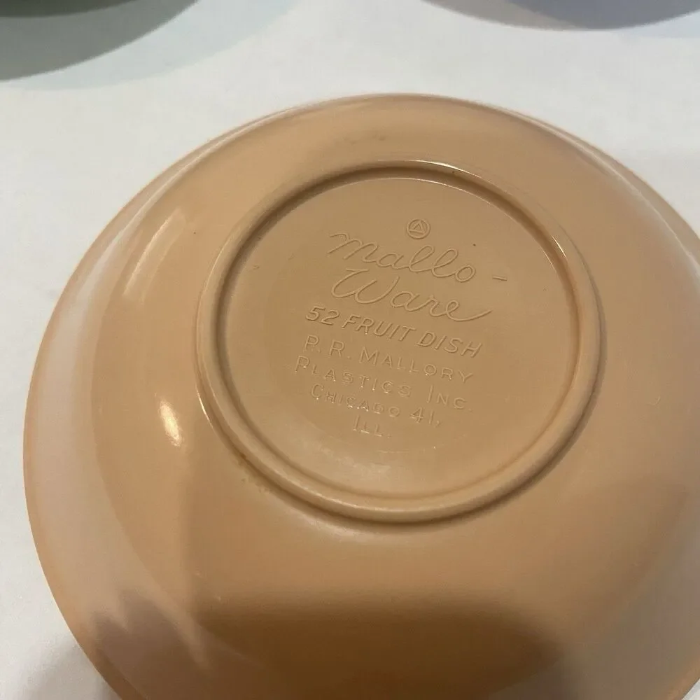 Mallo-ware set vintage
